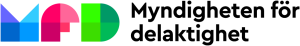 Logotyp Myndigheten för delaktighet